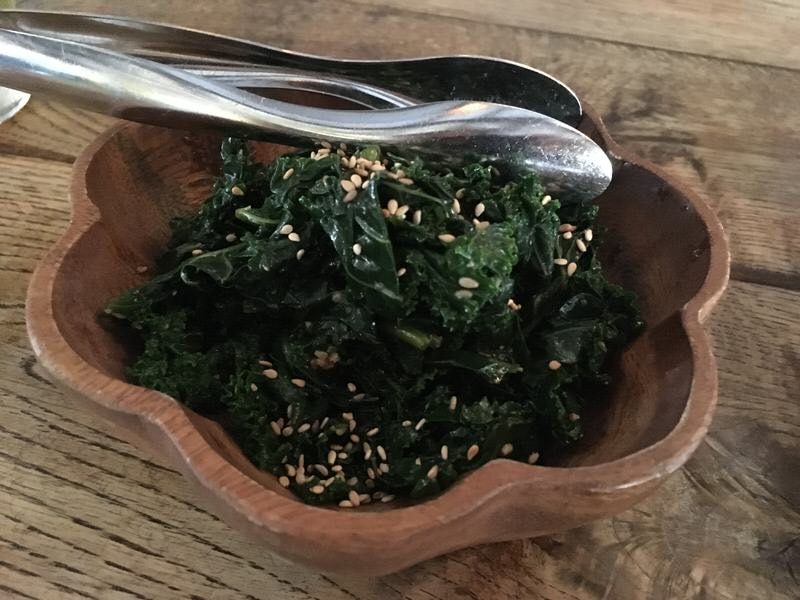 KALE NAMUL (フレッシュケールのナムル) 6.0ドル