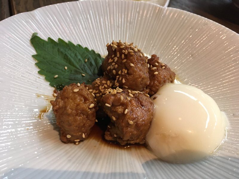 鴨つくね 7ドル (通常9ドル)