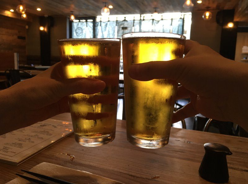 3ドルのキリン生ビールで乾杯!