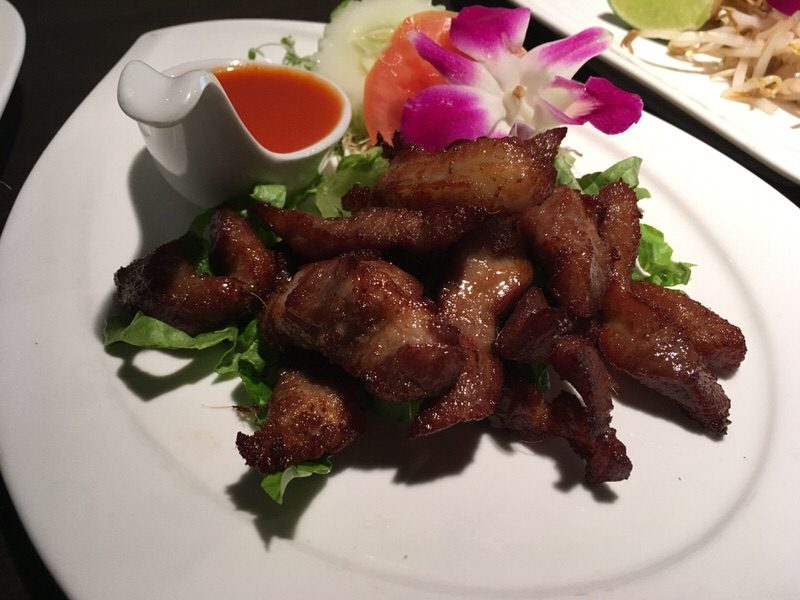 Deep-Fried Pork Strip (Moo Dad Deaw) 6ドル