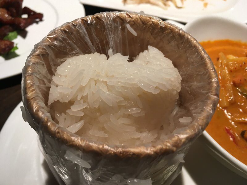 大好物のスティッキーライス