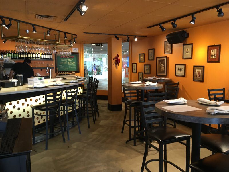 アランチーノ・ディ・マーレのバーエリア