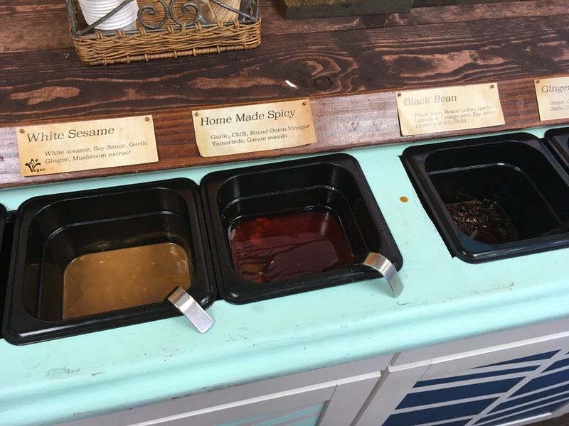 ホワイトセサミとホームメイドスパイシー