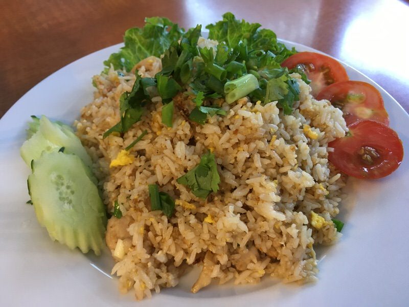 44. Fried Rice with Chicken 12.95ドル