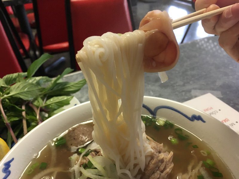 フォーの麺