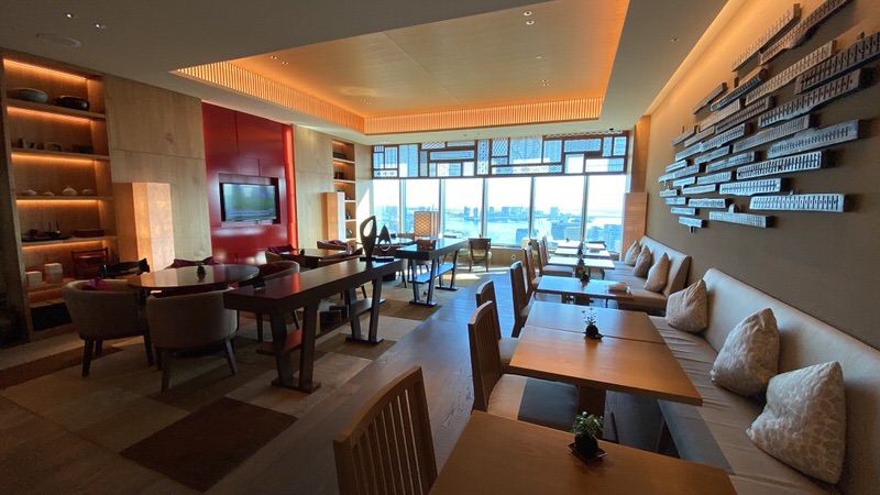 コンラッド東京のエグゼクティブラウンジ