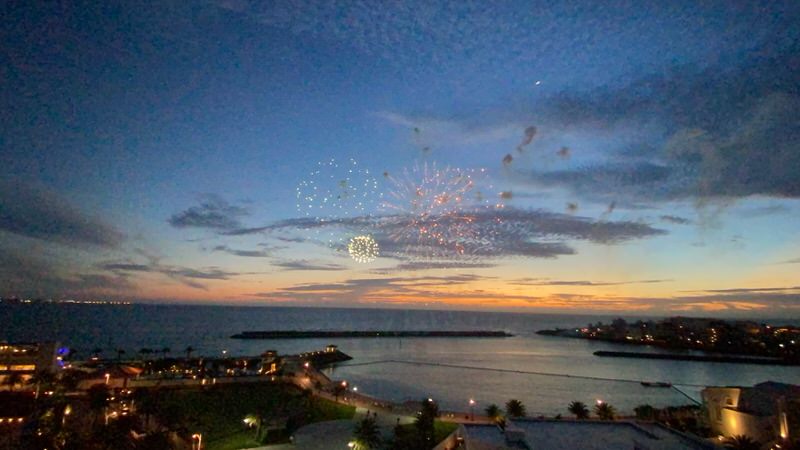 土曜日の花火