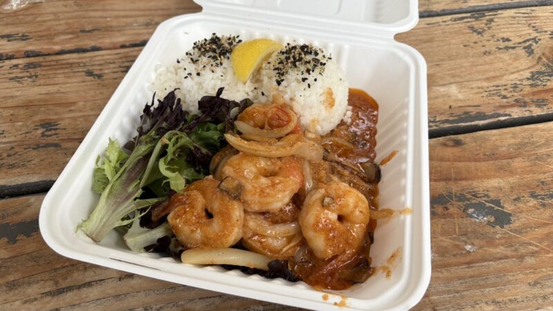 Angry Shrimp Plate の Spicy $18.95