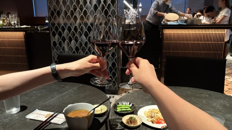 ピノタージュで乾杯!
