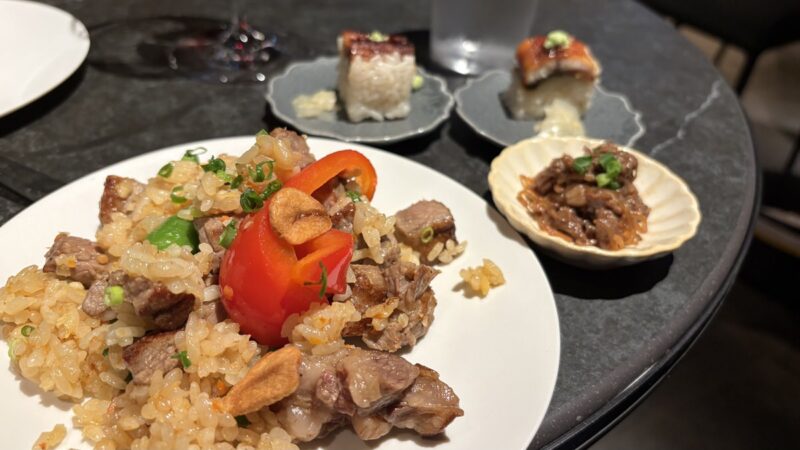 とってきた料理